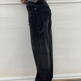 Shinny | Jeans brilhantes, casuais e confortáveis - Ines Braga