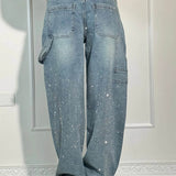 Shinny | Jeans brilhantes, casuais e confortáveis - Ines Braga