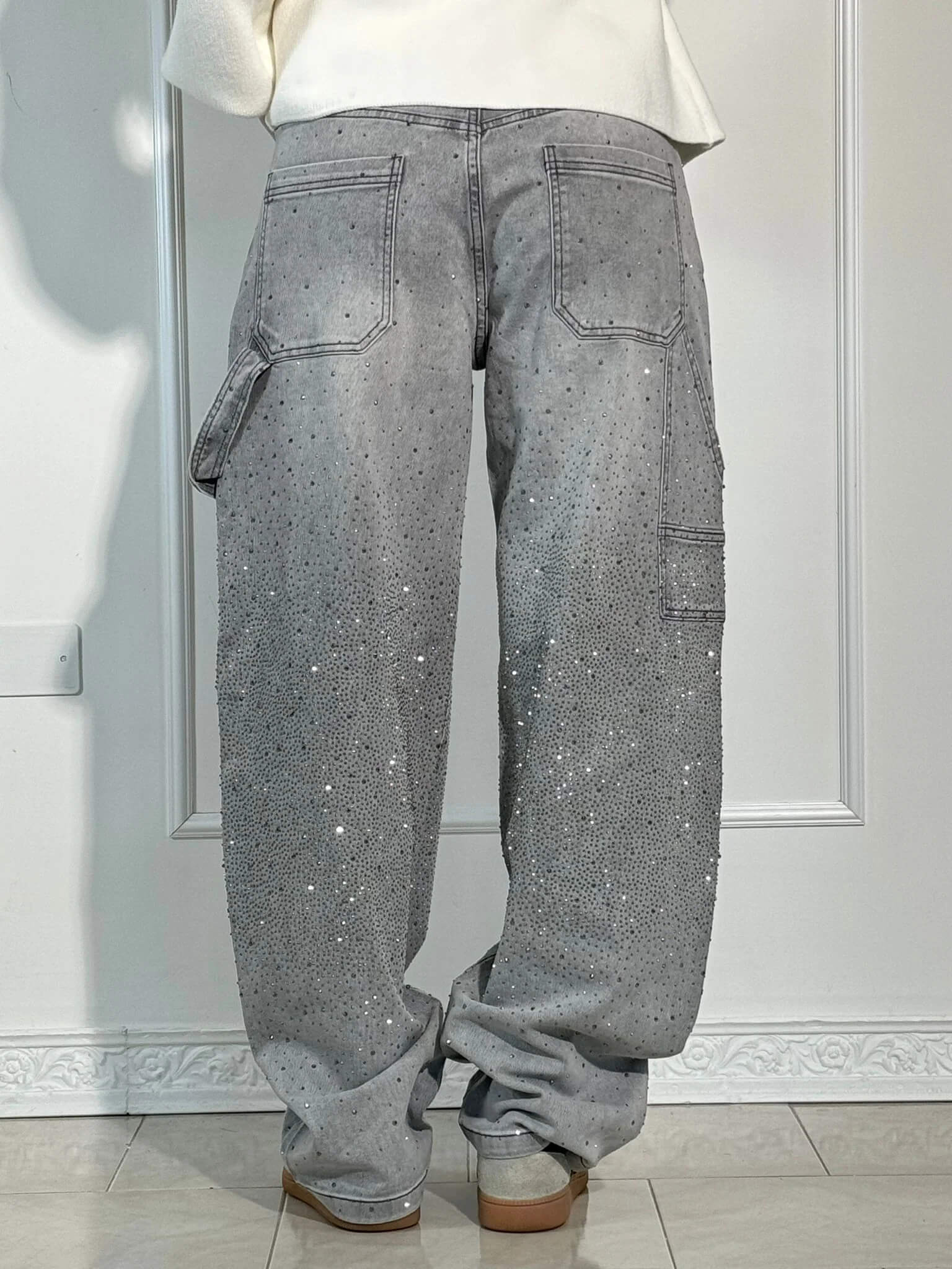 Shinny | Jeans brilhantes, casuais e confortáveis - Ines Braga