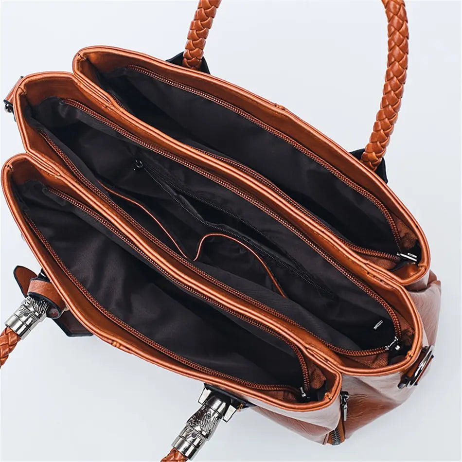 Sienna | Bolsa de Couro Sintético Premium - Ines Braga
