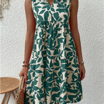 Sofia – Vestido de Verão Floral em Linha - A - Ines Braga