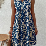 Sofia – Vestido de Verão Floral em Linha - A - Ines Braga