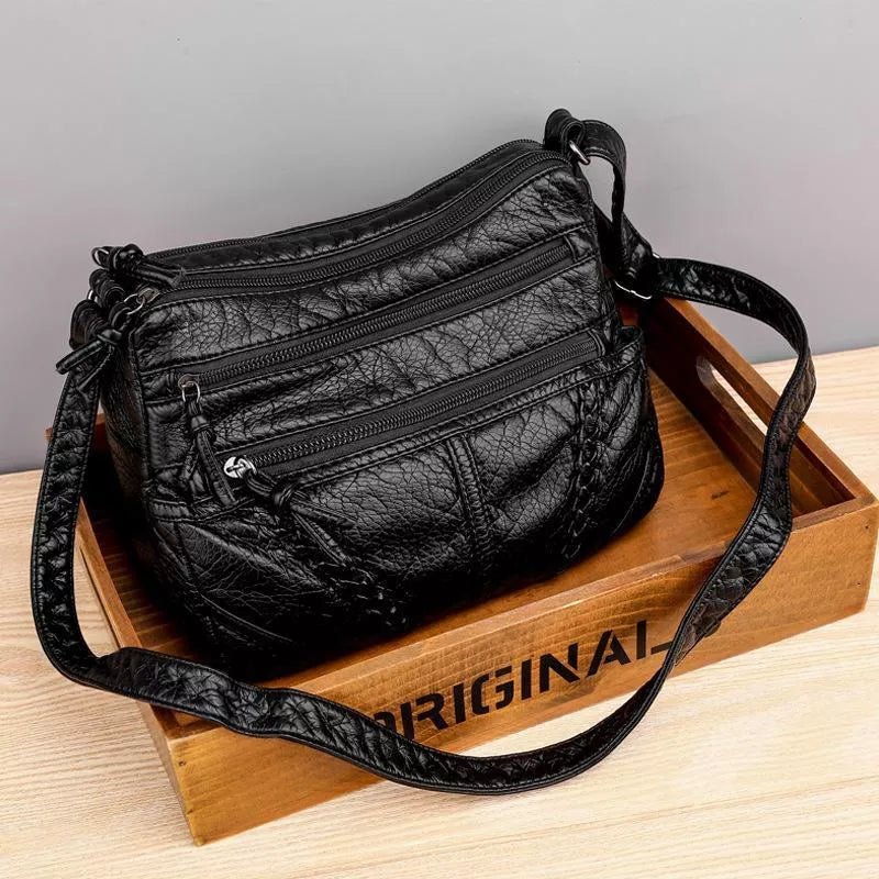 Sofie | Bolsa De Couro Macio Versatil Para Todo Momento - Ines Braga