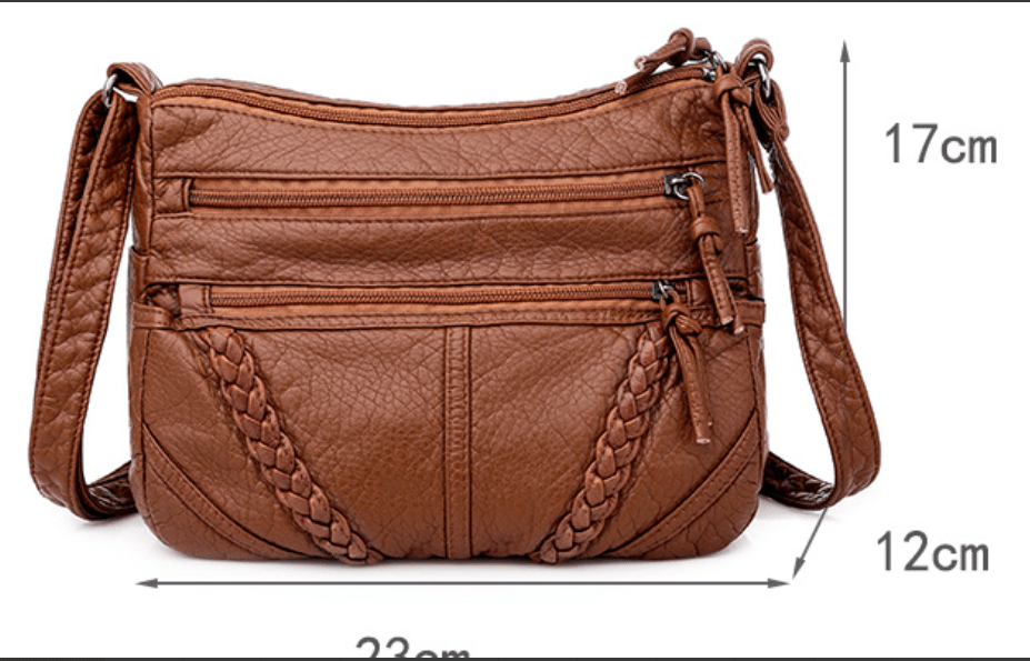 Sofie | Bolsa De Couro Macio Versatil Para Todo Momento - Ines Braga