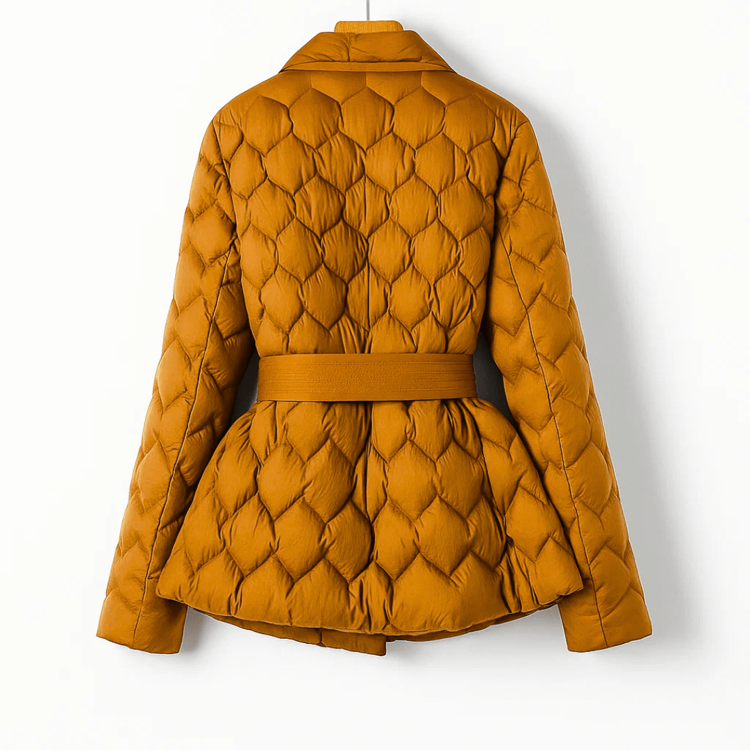 Sophia™ | Casaco de Penas Quente e Elegante - Ines Braga