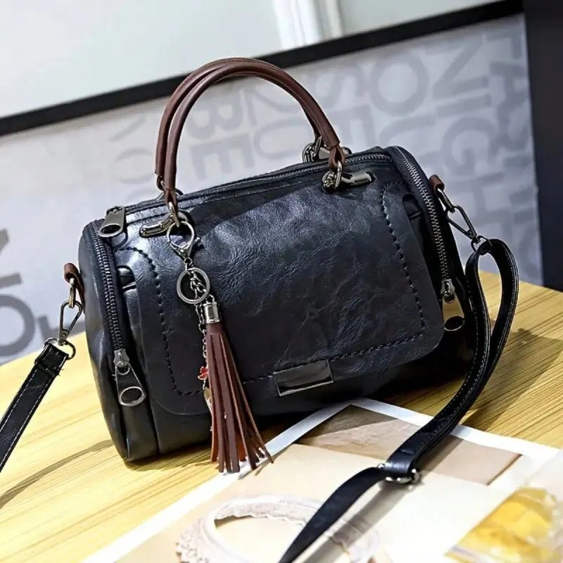 Stella Bolsa Ombro em Couro Ecológico Conforto e Estilo - Ines Braga
