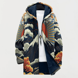 Sweatshirt com padrão de amanhecer montanhoso - Ines Braga