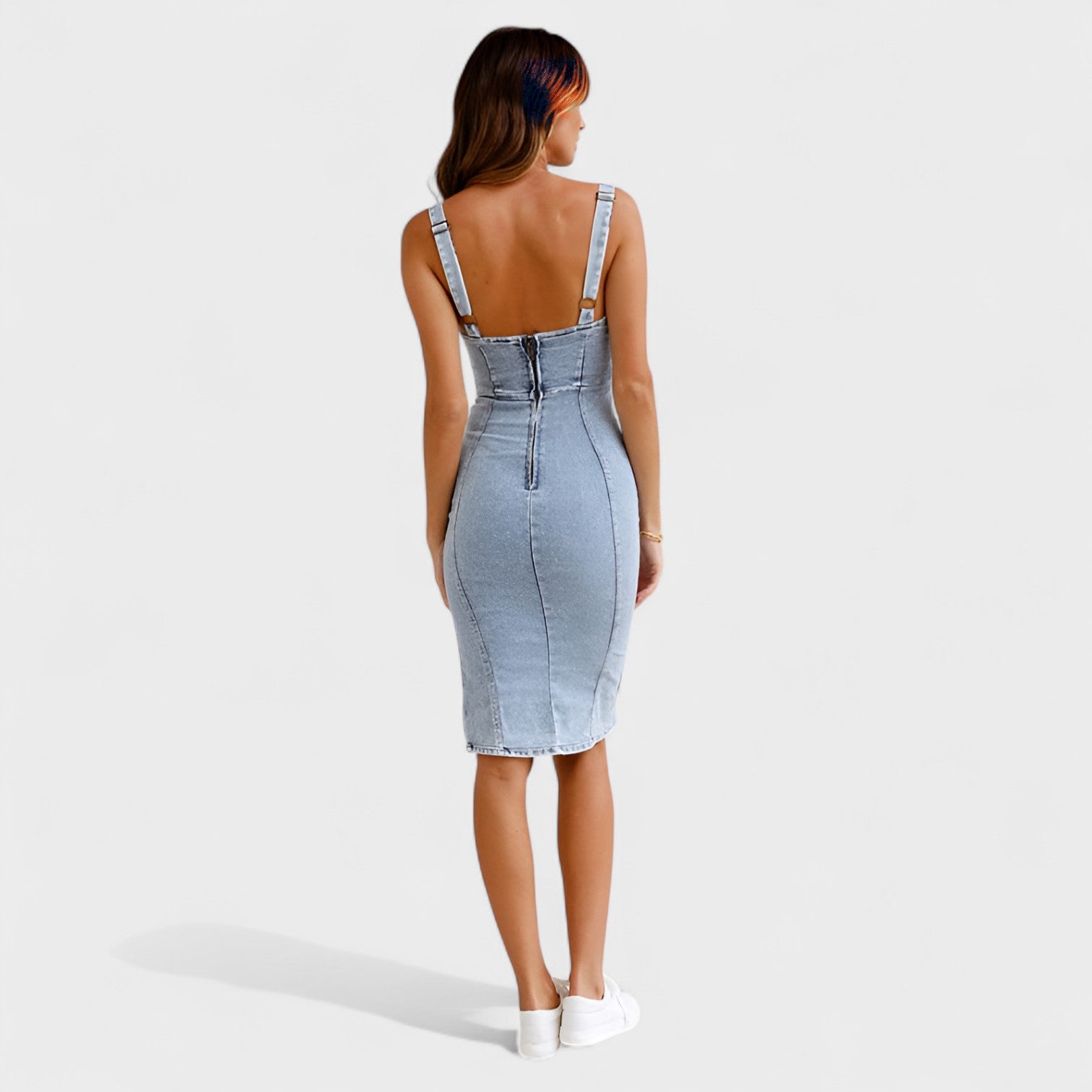 Valeria - Vestido de ganga - Ines Braga
