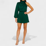 Valmira - Vestido de Festa Assimétrico - Ines Braga