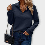 Vânia - Suéter de Malha Elegante - Ines Braga