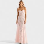 Verona - Vestido maxi em renda floral - Ines Braga