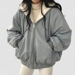 Veste à capuche réversible en laine teddy - Ines Braga