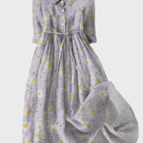 Vestido com Margaridas - Ines Braga