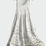 Vestido com Renda Inglesa - Ines Braga