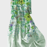 Vestido de Jardim em Aquarela - Ines Braga