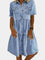 Vestido de Jeans Boémio - Ines Braga