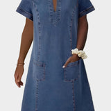 Vestido de Jeans Macio - Ines Braga
