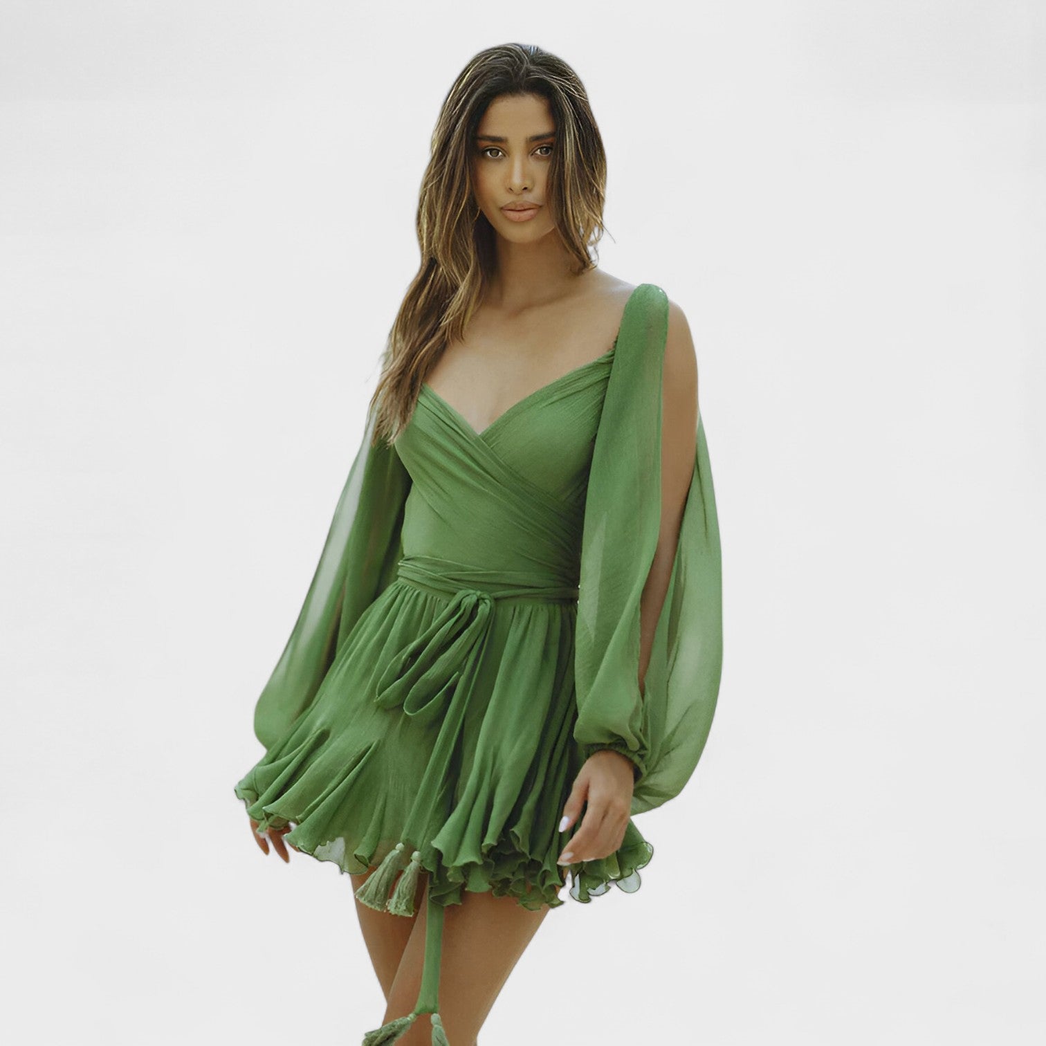 Vestido Leão Dourado - Ines Braga