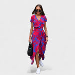 Vestido Lírio Rosa - Estilo Boho Chic - Ines Braga
