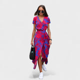 Vestido Lírio Rosa - Estilo Boho Chic - Ines Braga