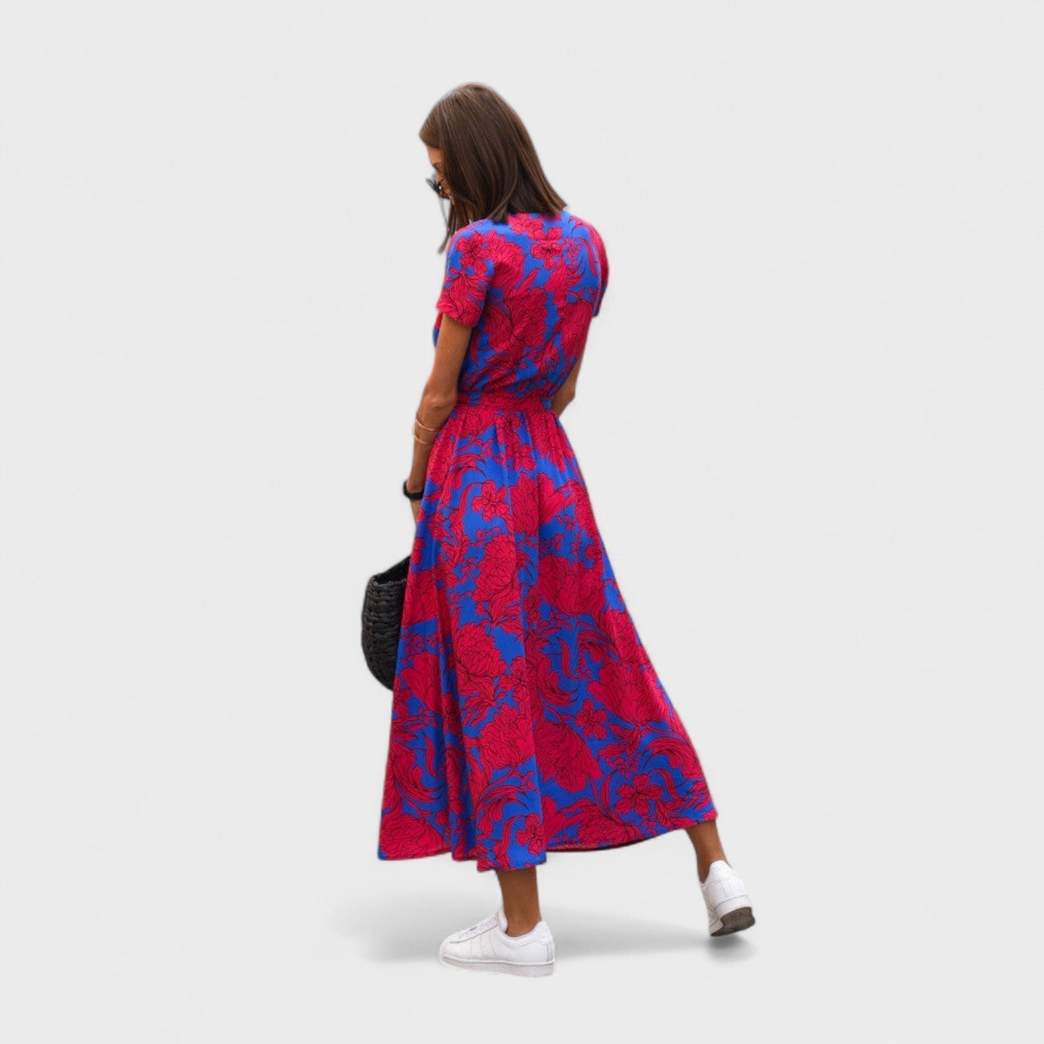 Vestido Lírio Rosa - Estilo Boho Chic - Ines Braga