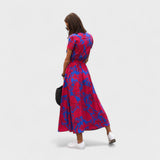 Vestido Lírio Rosa - Estilo Boho Chic - Ines Braga