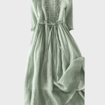 Vestido Longo Minimalista - Ines Braga