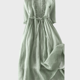 Vestido Longo Minimalista - Ines Braga