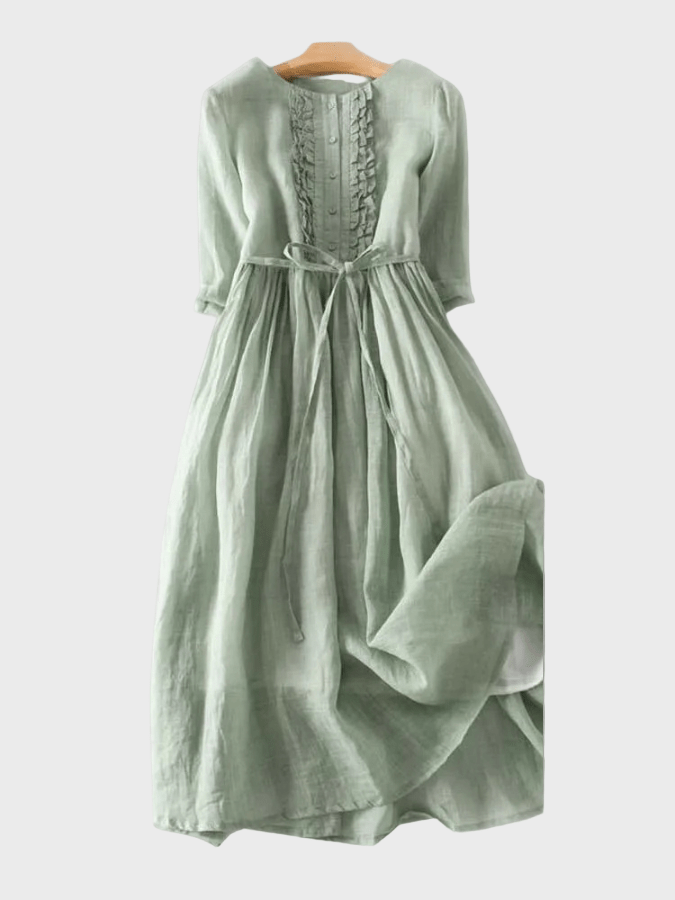 Vestido Longo Minimalista - Ines Braga