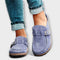 Vidonia - Mocassins ortopédicos para mulher com fivelas decorativas - Ines Braga