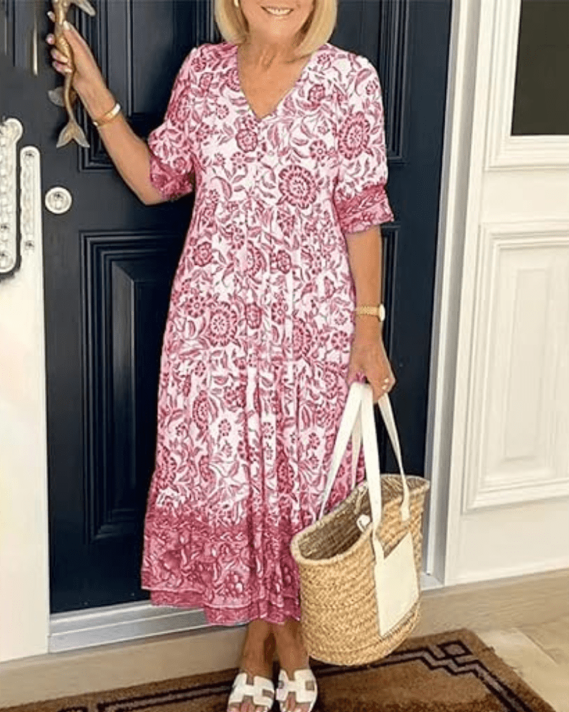 Violeta | Vestido de Verão – Leve, Feminino & Elegante - Ines Braga