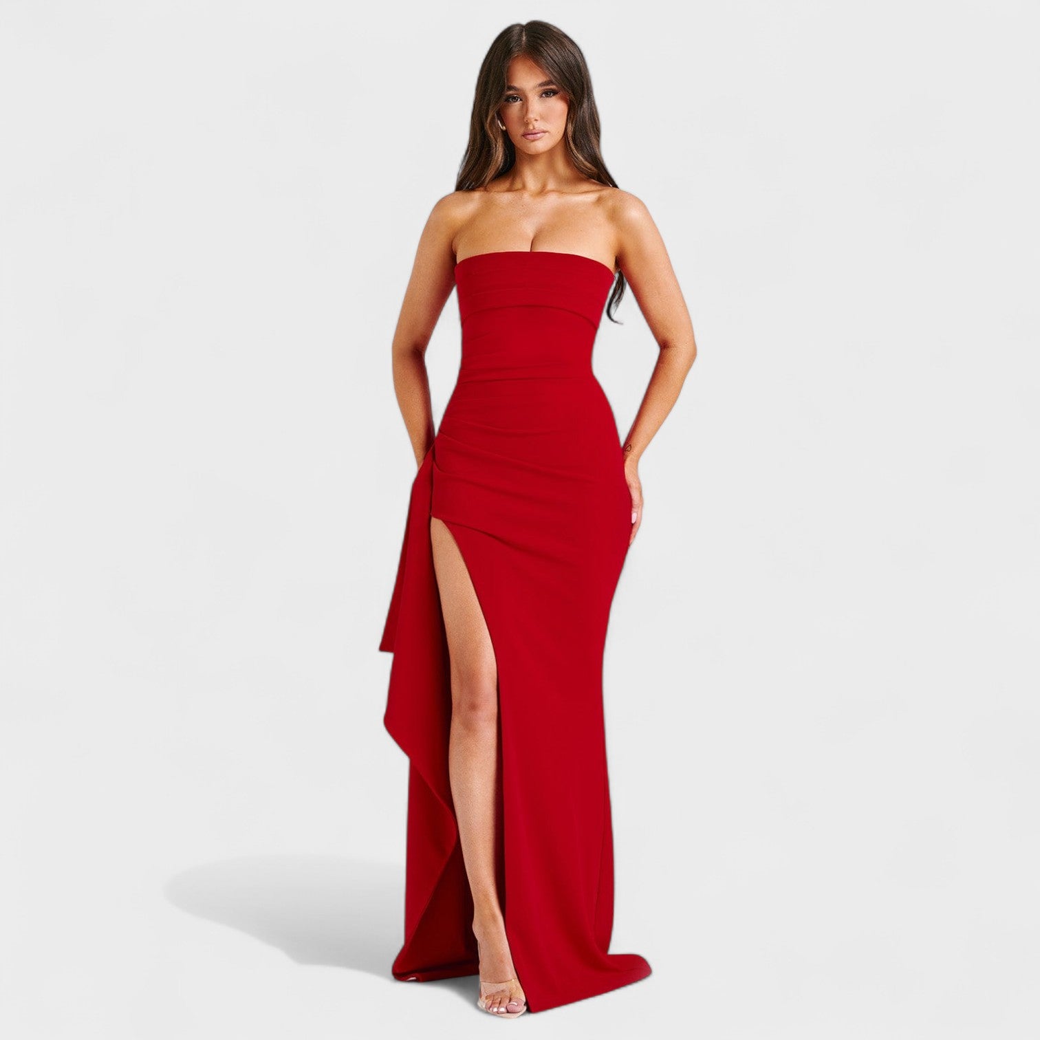 Zafira | Vestido Maxi Elegância e Sedução - Ines Braga