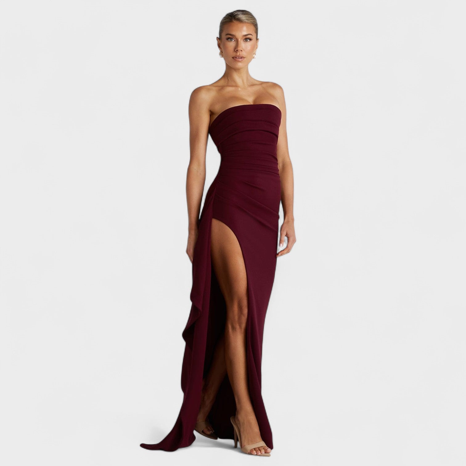 Zafira | Vestido Maxi Elegância e Sedução - Ines Braga