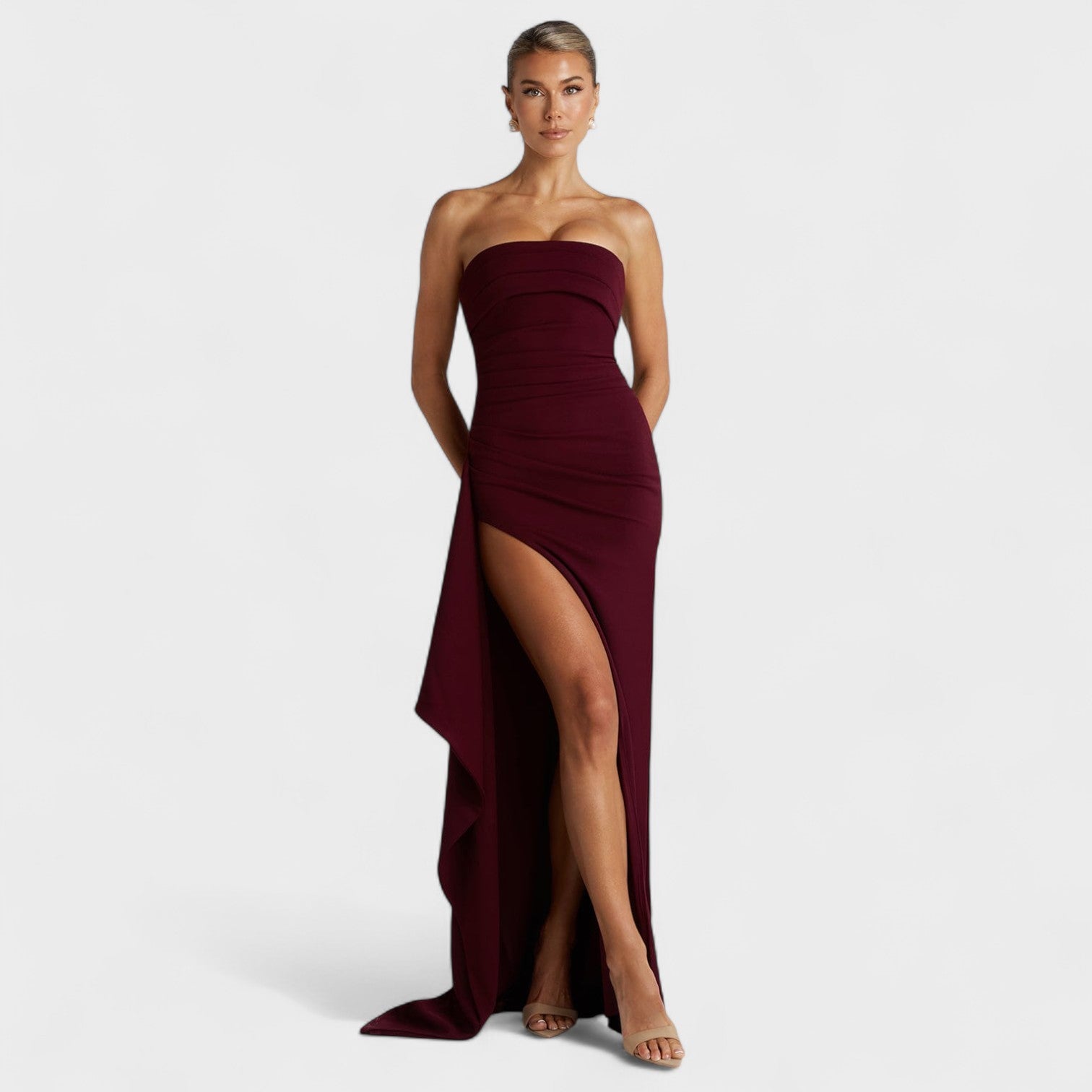 Zafira | Vestido Maxi Elegância e Sedução - Ines Braga