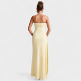 Zafira | Vestido Maxi Elegância e Sedução - Ines Braga